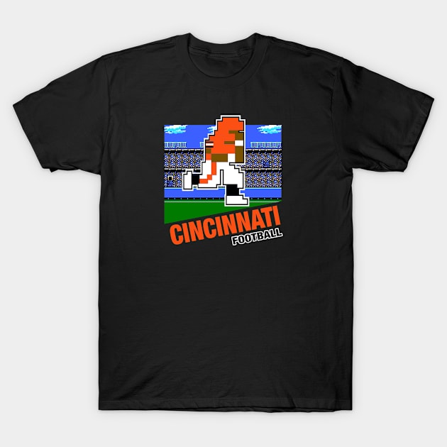 Cincinnati Football T-Shirt by MulletHappens